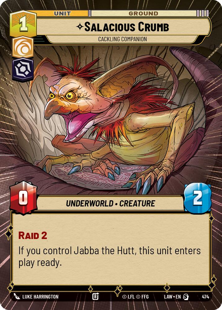 Salacious Crumb - Cackling Companion (474) (Hyperspace) (474) [A Lawless Time] | Exor Games New Glasgow