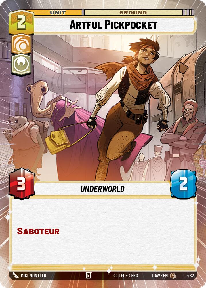 Artful Pickpocket (482) (Hyperspace) (482) [A Lawless Time] | Exor Games New Glasgow