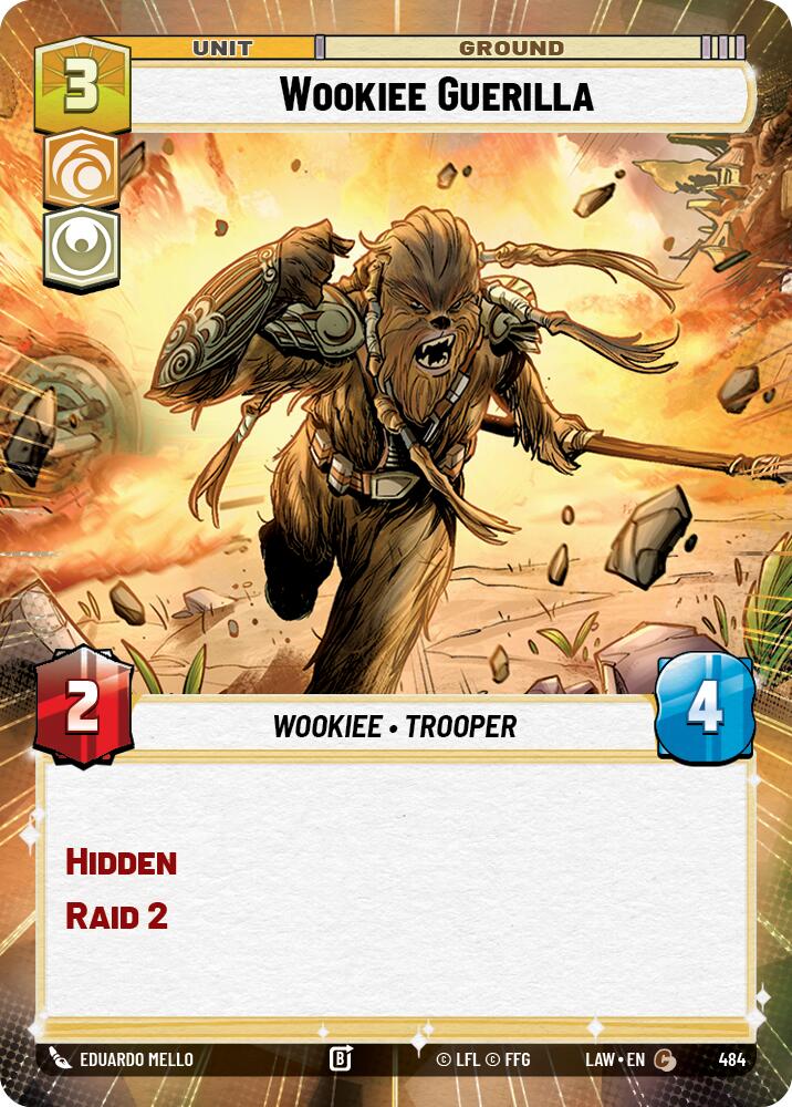 Wookiee Guerilla (484) (Hyperspace) (484) [A Lawless Time] | Exor Games New Glasgow