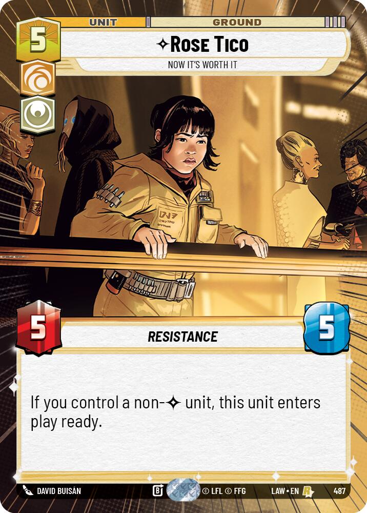 Rose Tico - Now It's Worth It (487) (Hyperspace) (487) [A Lawless Time] | Exor Games New Glasgow