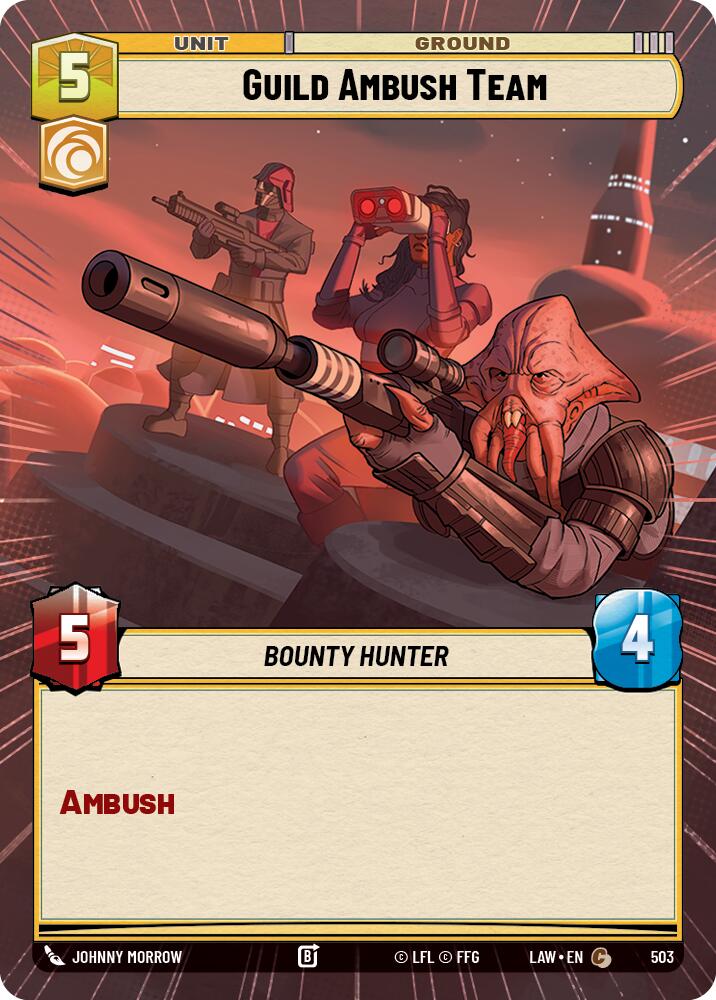Guild Ambush Team (503) (Hyperspace) (503) [A Lawless Time] | Exor Games New Glasgow