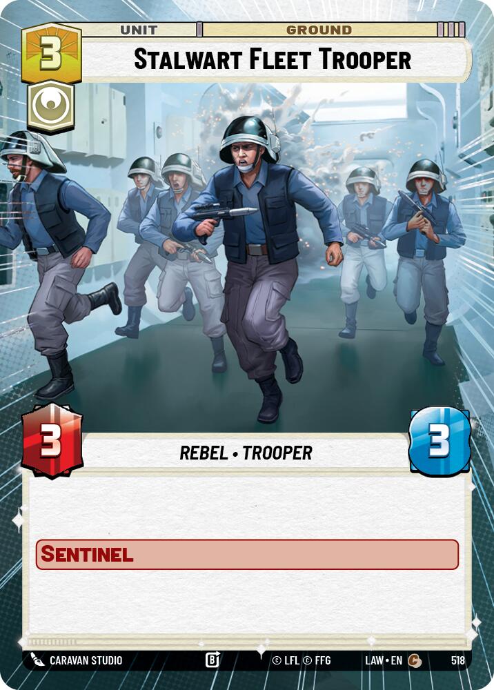 Stalwart Fleet Trooper (518) (Hyperspace) (518) [A Lawless Time] | Exor Games New Glasgow