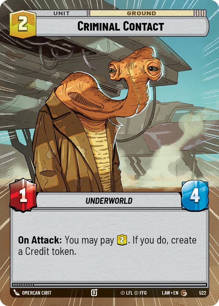 Cutthroat Podracer (477) (Hyperspace) (477) [A Lawless Time] | Exor Games New Glasgow