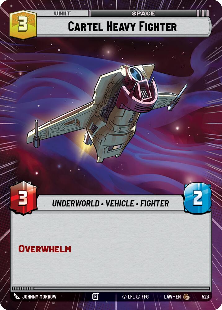 Cartel Heavy Fighter (523) (Hyperspace) (523) [A Lawless Time] | Exor Games New Glasgow