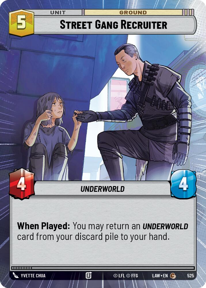 Street Gang Recruiter (525) (Hyperspace) (525) [A Lawless Time] | Exor Games New Glasgow