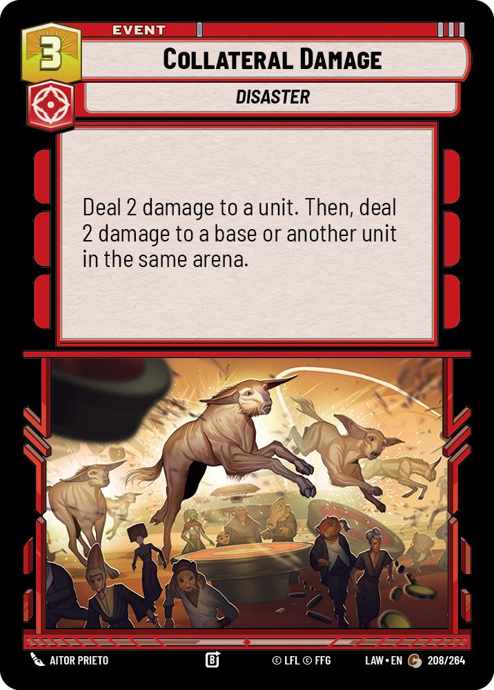 Collateral Damage (208/264) (208/264) [A Lawless Time] | Exor Games New Glasgow