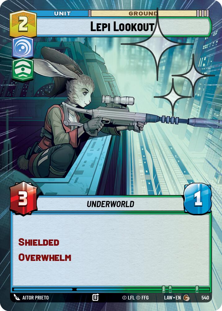 Lepi Lookout (540) (Hyperspace Foil) (540) [A Lawless Time] | Exor Games New Glasgow