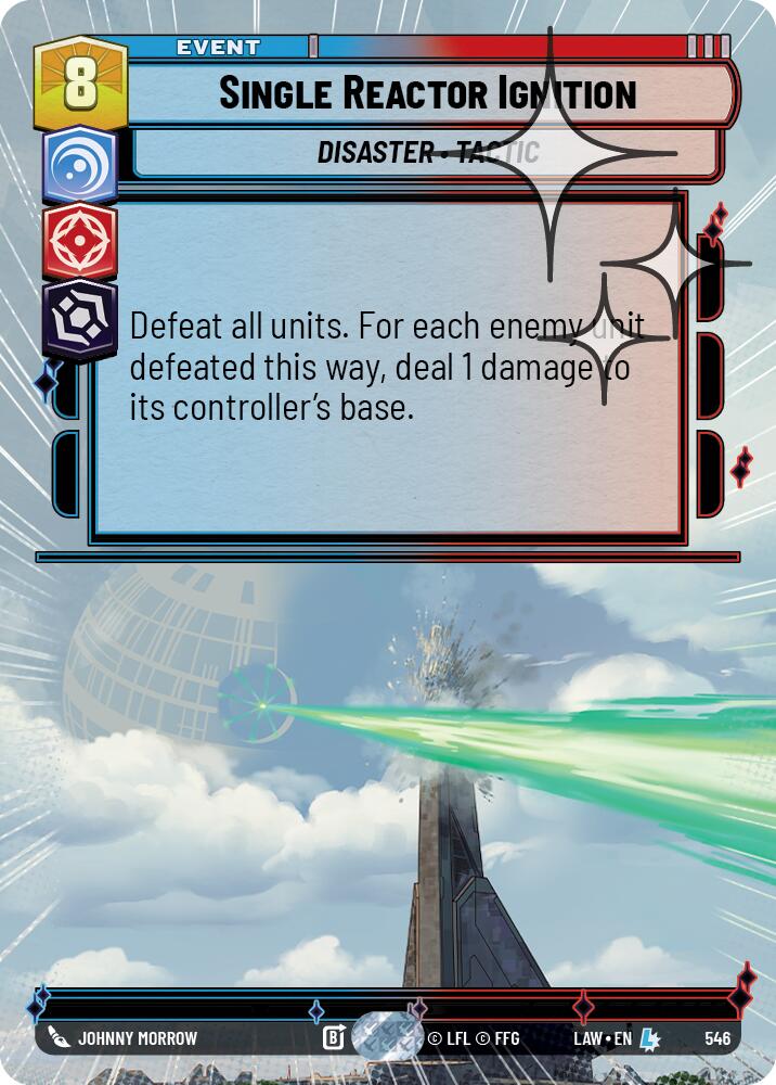 Single Reactor Ignition (546) (Hyperspace Foil) (546) [A Lawless Time] | Exor Games New Glasgow