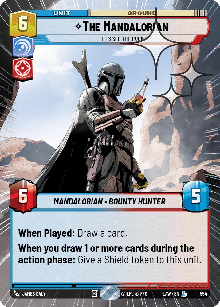 The Mandalorian - Let's See The Puck (554) (Hyperspace Foil) (554) [A Lawless Time] | Exor Games New Glasgow