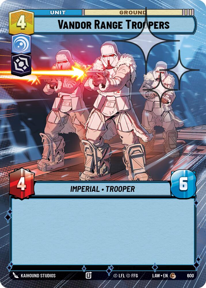 Vandor Range Troopers (600) (Hyperspace Foil) (600) [A Lawless Time] | Exor Games New Glasgow