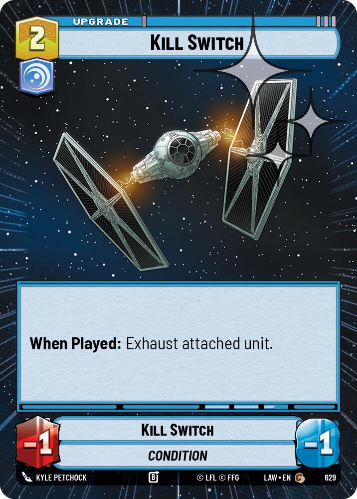 Kill Switch (629) (Hyperspace Foil) (629) [A Lawless Time] | Exor Games New Glasgow