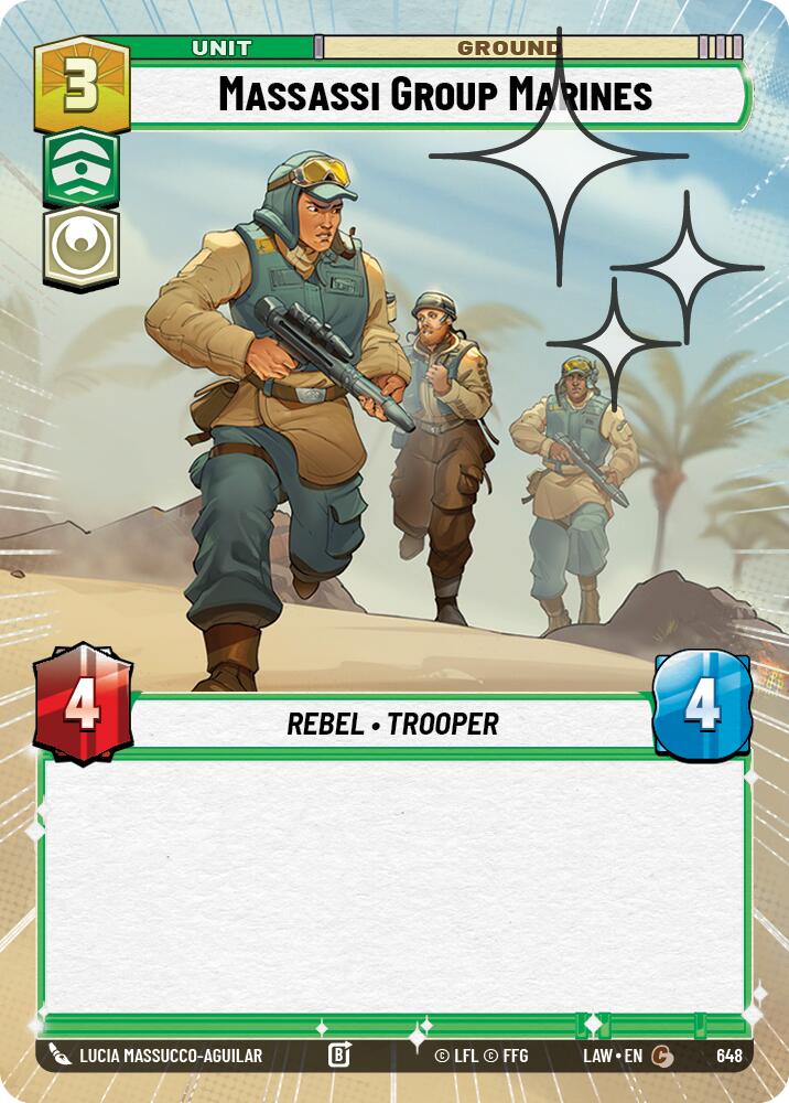 Massassi Group Marines (648) (Hyperspace Foil) (648) [A Lawless Time] | Exor Games New Glasgow