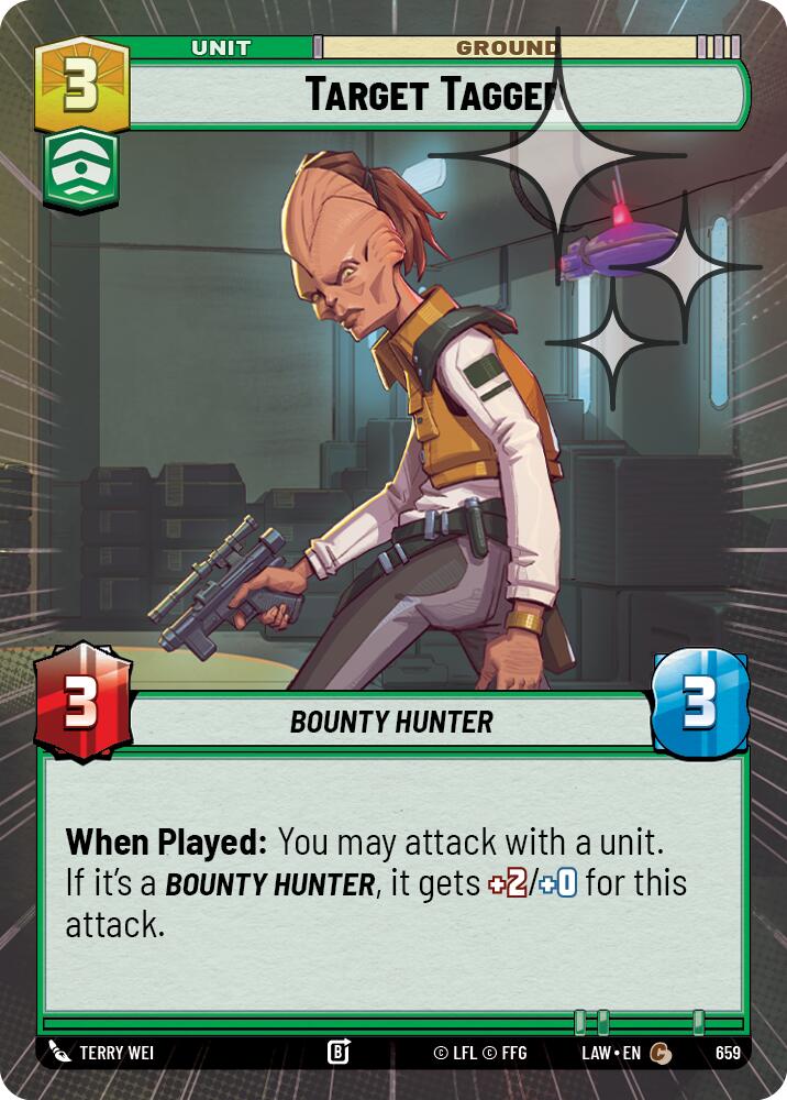 Target Tagger (659) (Hyperspace Foil) (659) [A Lawless Time] | Exor Games New Glasgow