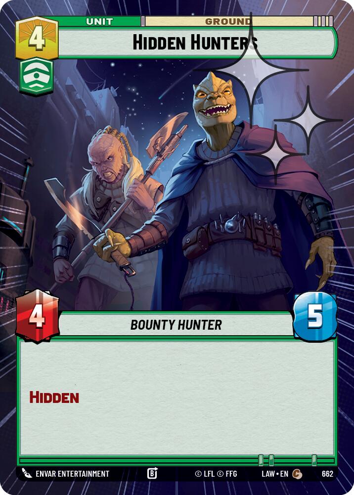 Hidden Hunters (662) (Hyperspace Foil) (662) [A Lawless Time] | Exor Games New Glasgow