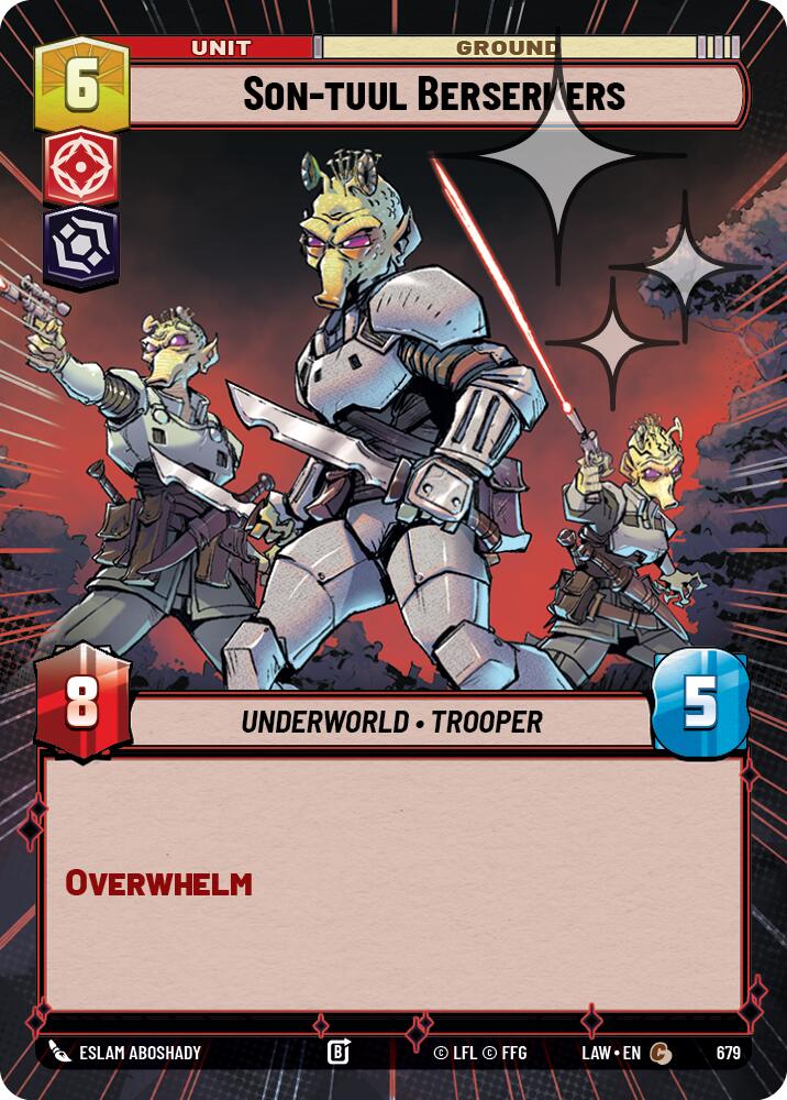 Son-tuul Berserkers (679) (Hyperspace Foil) (679) [A Lawless Time] | Exor Games New Glasgow