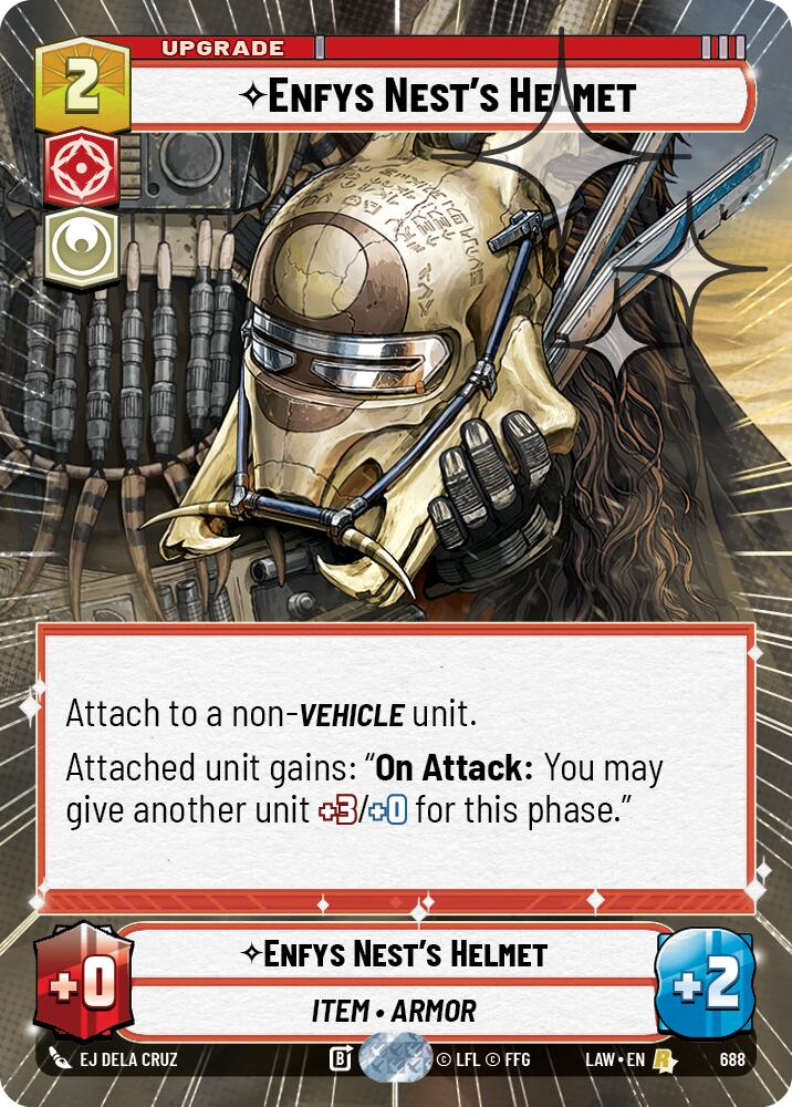 Enfys Nest's Helmet (688) (Hyperspace Foil) (688) [A Lawless Time] | Exor Games New Glasgow