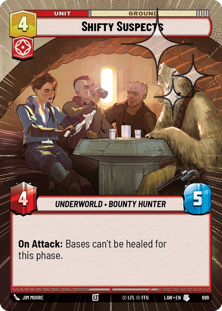 Shifty Suspects (699) (Hyperspace Foil) (699) [A Lawless Time] | Exor Games New Glasgow