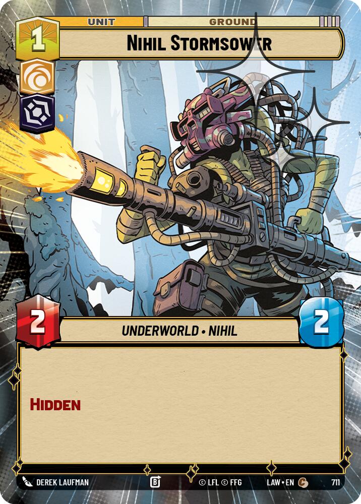 Nihil Stormsower (711) (Hyperspace Foil) (711) [A Lawless Time] | Exor Games New Glasgow