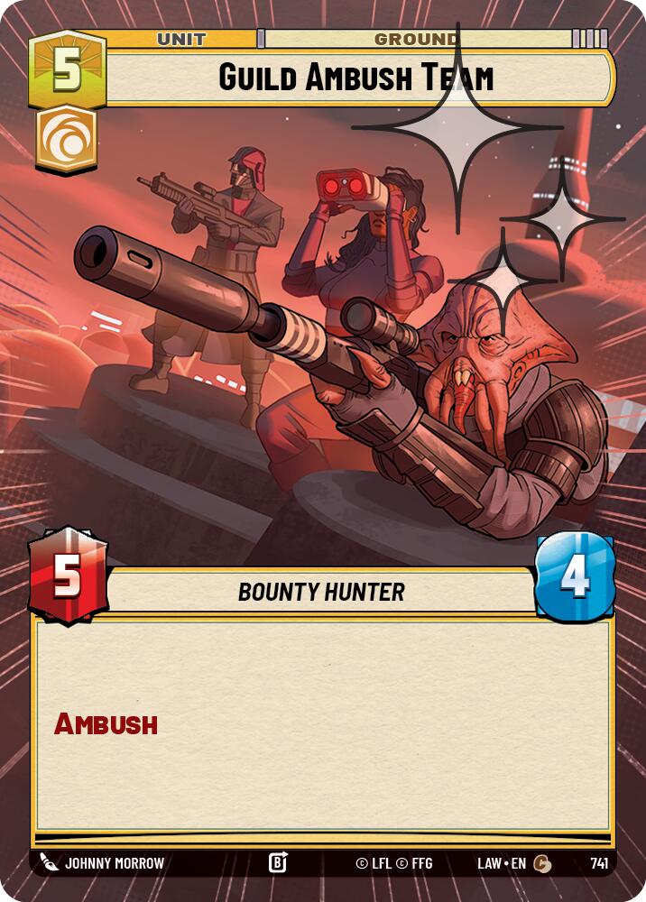 Guild Ambush Team (741) (Hyperspace Foil) (741) [A Lawless Time] | Exor Games New Glasgow