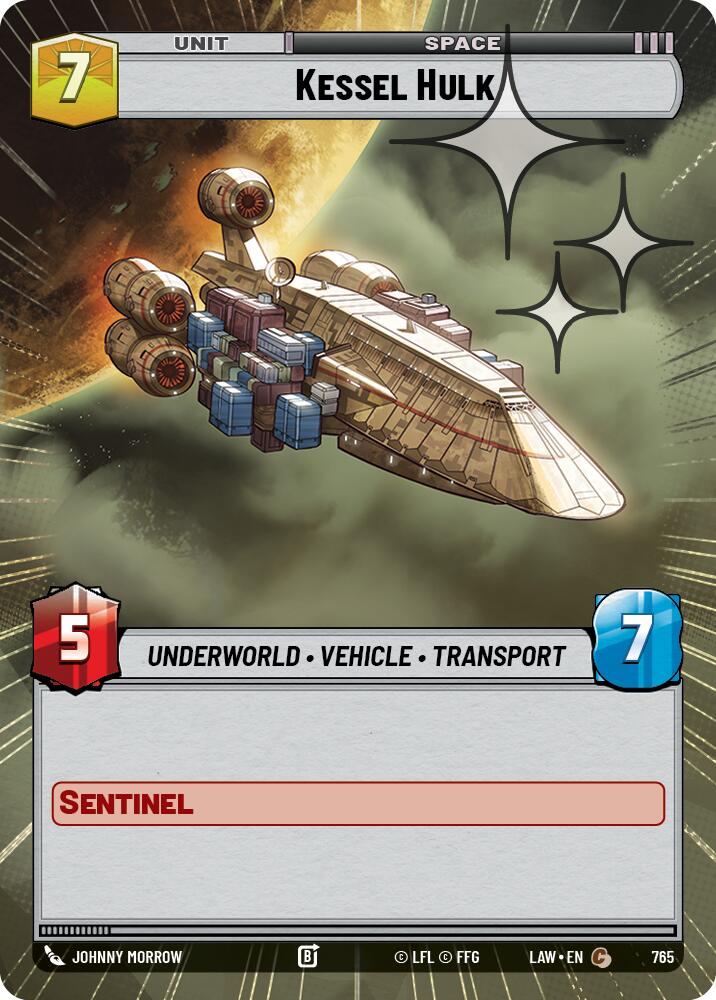Kessel Hulk (765) (Hyperspace Foil) (765) [A Lawless Time] | Exor Games New Glasgow