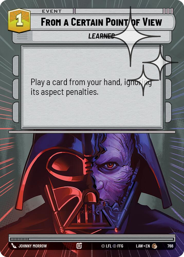 From a Certain Point of View (766) (Hyperspace Foil) (766) [A Lawless Time] | Exor Games New Glasgow