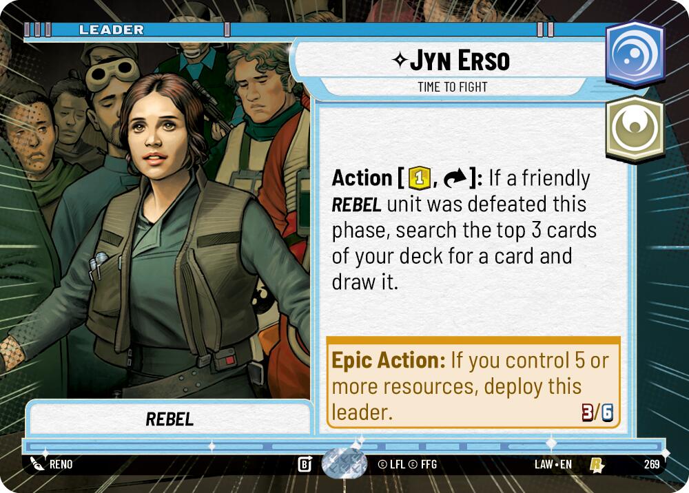 Jyn Erso - Time to Fight (Hyperspace) (269) (269) [A Lawless Time] | Exor Games New Glasgow