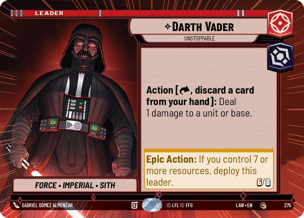 Darth Vader - Unstoppable (Hyperspace) (275) (275) [A Lawless Time] | Exor Games New Glasgow