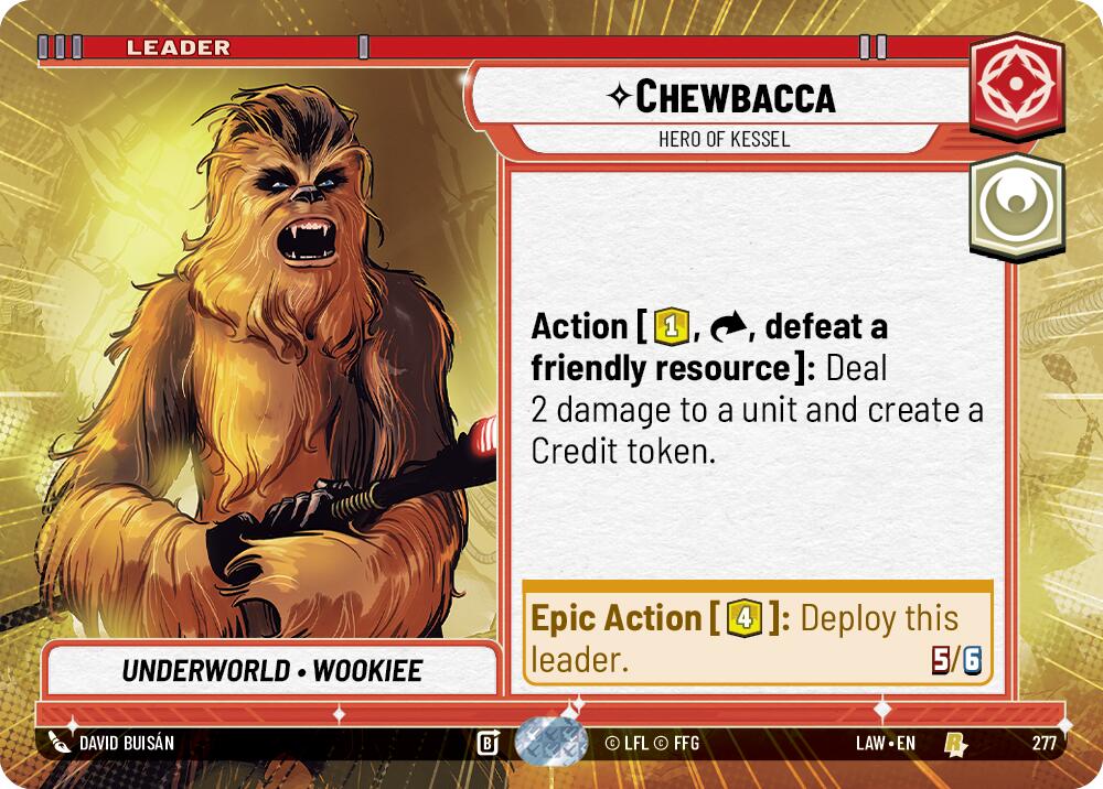 Chewbacca - Hero of Kessel (Hyperspace) (277) (277) [A Lawless Time] | Exor Games New Glasgow