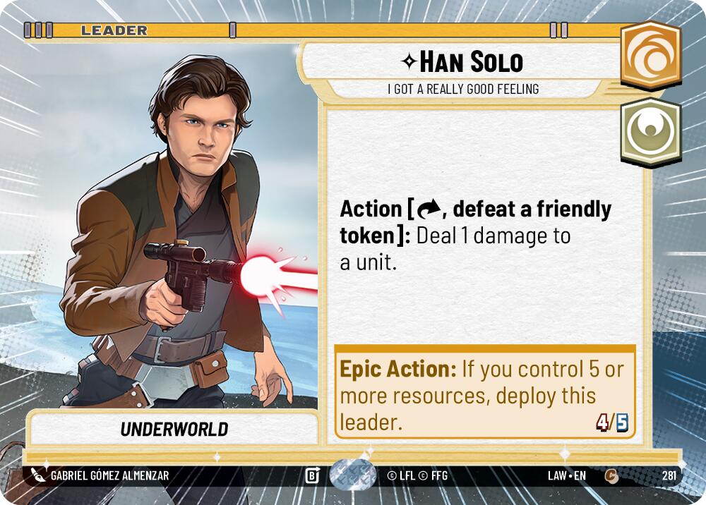 Han Solo - I Got a Really Good Feeling (Hyperspace) (281) (281) [A Lawless Time] | Exor Games New Glasgow