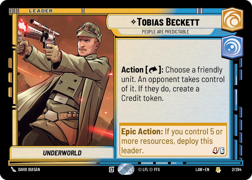 Tobias Beckett - People are Predictable (2/264) (2/264) [A Lawless Time] | Exor Games New Glasgow