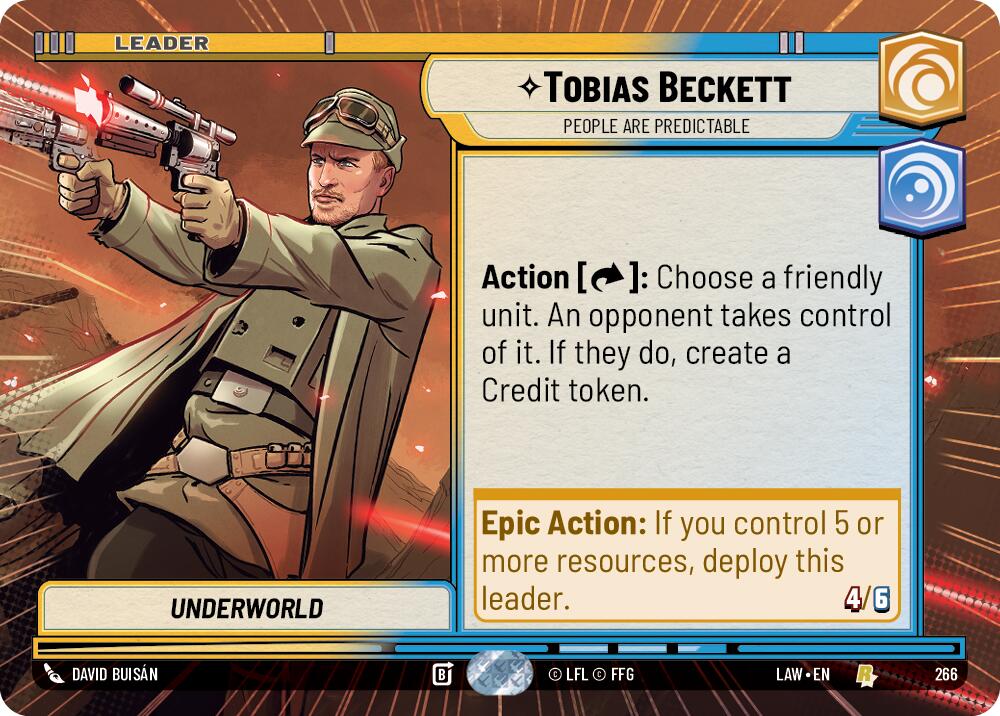 Tobias Beckett - People are Predictable (Hyperspace) (266) (266) [A Lawless Time] | Exor Games New Glasgow