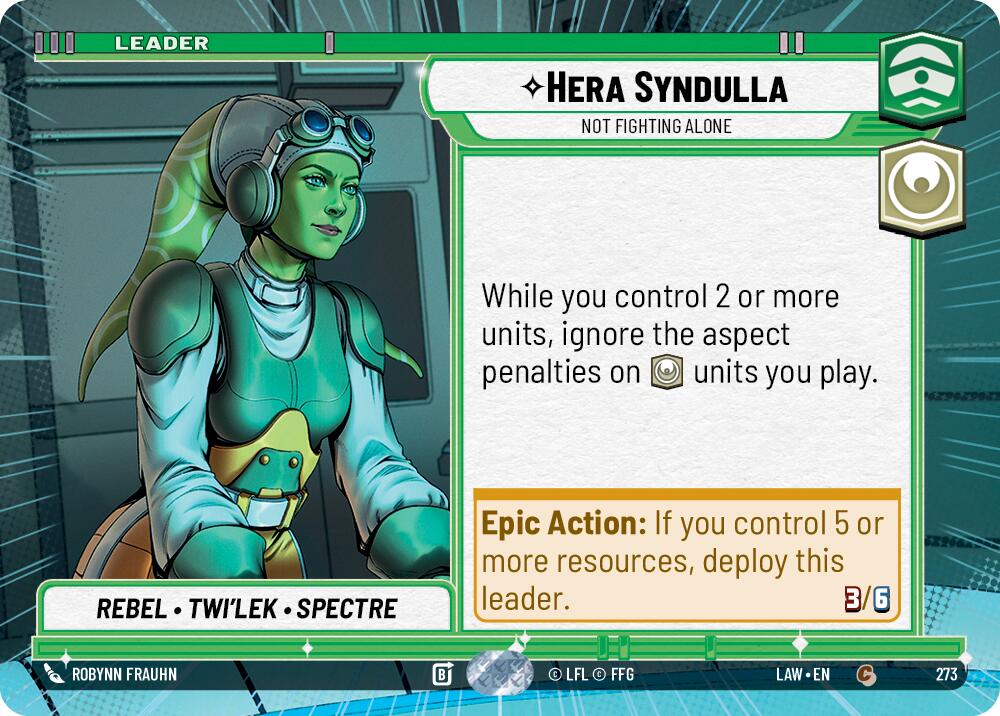 Hera Syndulla - Not Fighting Alone (Hyperspace) (273) (273) [A Lawless Time] | Exor Games New Glasgow