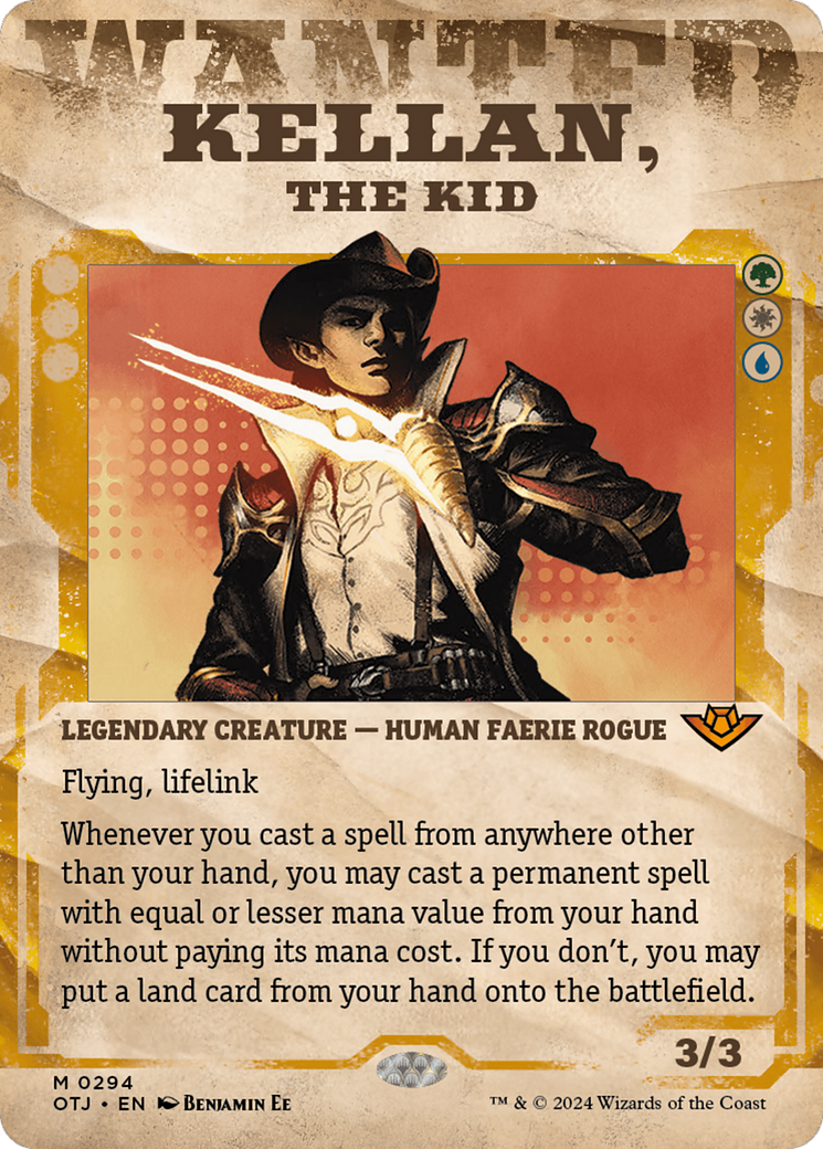 Kellan, the Kid (Showcase) [Outlaws of Thunder Junction] | Exor Games New Glasgow