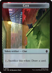 Clue // Rat Double-Sided Token [Teenage Mutant Ninja Turtles Commander Tokens] | Exor Games New Glasgow