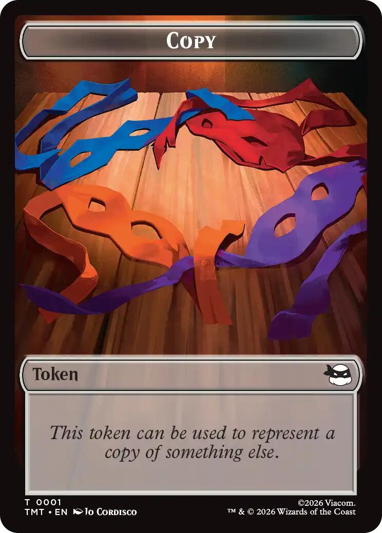 Ooze // Copy Double-Sided Token [Teenage Mutant Ninja Turtles Commander Tokens] | Exor Games New Glasgow