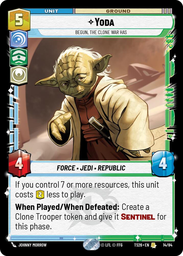 Yoda - Begun, the Clone War Has (14/84) (14/84) [Twin Suns] | Exor Games New Glasgow