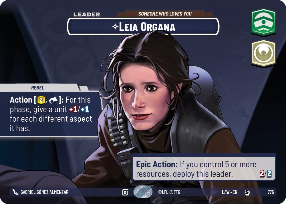 Leia Organa - Someone Who Loves You (Showcase) (776) (776) [A Lawless Time] | Exor Games New Glasgow