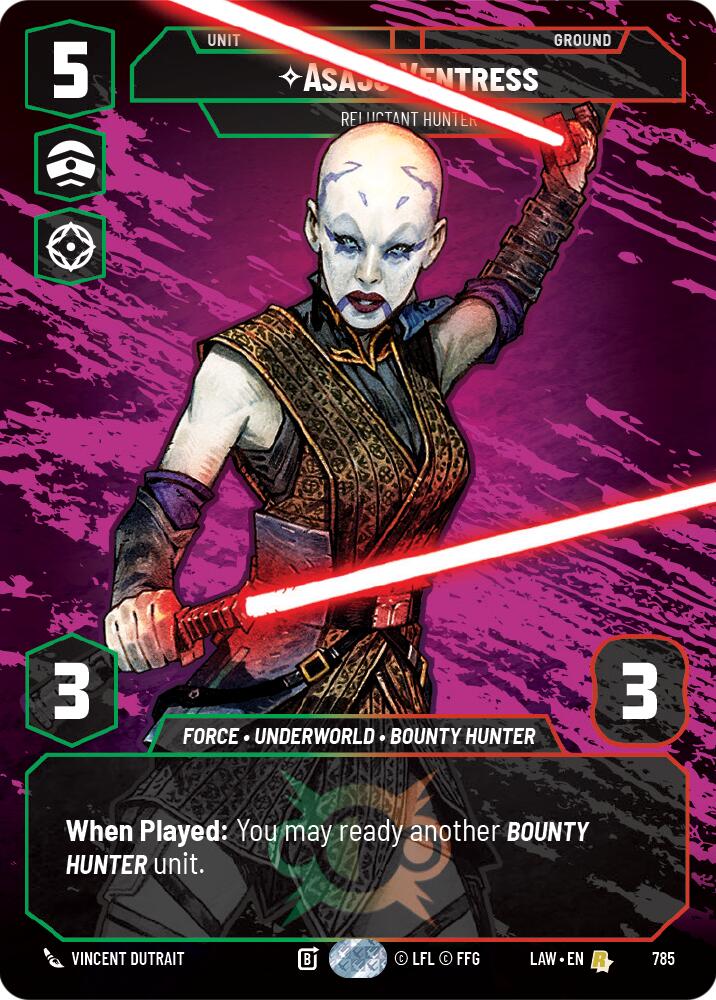 Asajj Ventress - Reluctant Hunter (Prestige) (785) (785) [A Lawless Time] | Exor Games New Glasgow