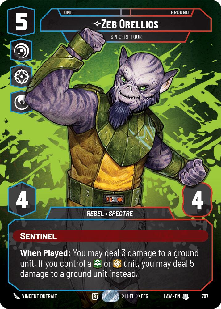 Zeb Orellios - Spectre Four (Prestige) (797) (797) [A Lawless Time] | Exor Games New Glasgow