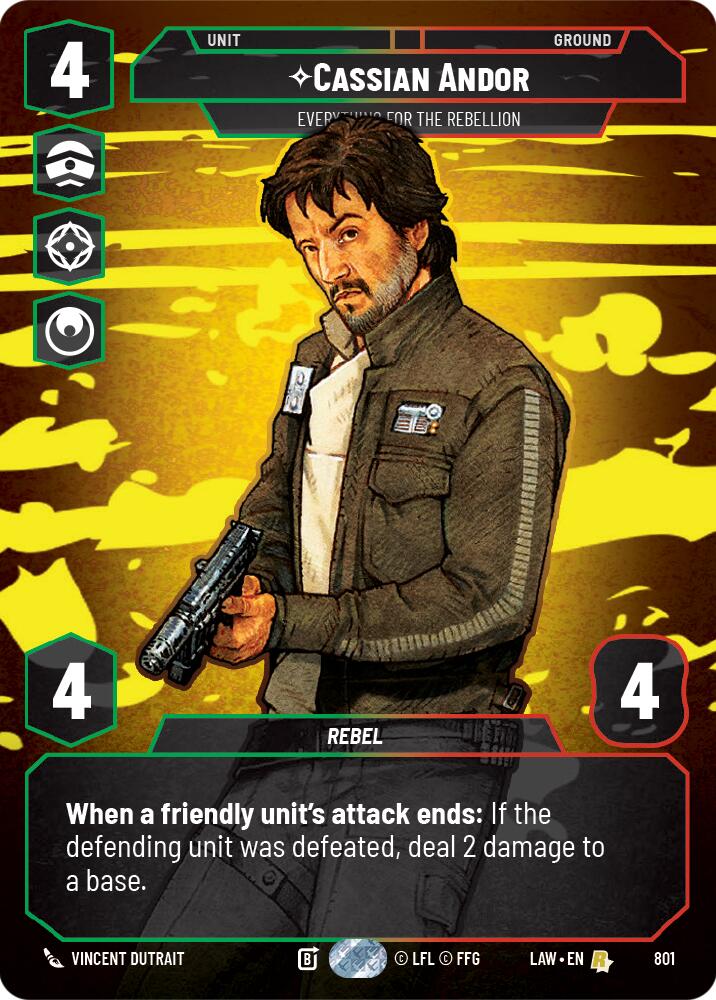 Cassian Andor - Everything for the Rebellion (Prestige) (801) (801) [A Lawless Time] | Exor Games New Glasgow