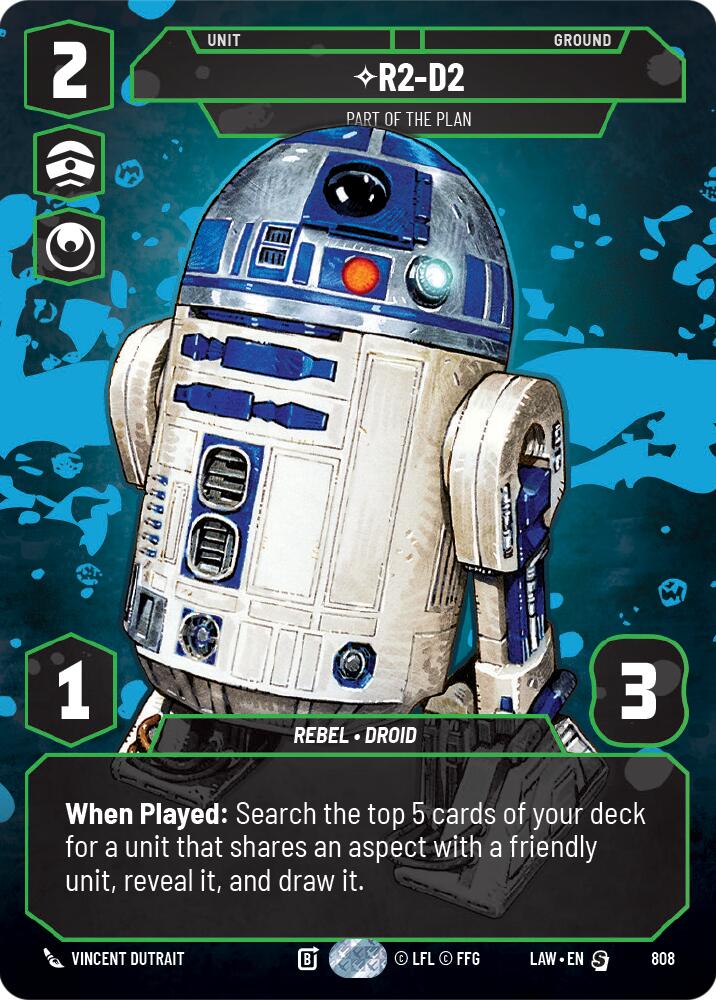R2-D2 - Part of the Plan (Prestige) (808) (808) [A Lawless Time] | Exor Games New Glasgow