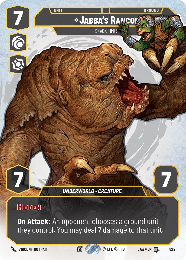 Jabba's Rancor - Snack Time! (Prestige) (822) (822) [A Lawless Time] | Exor Games New Glasgow