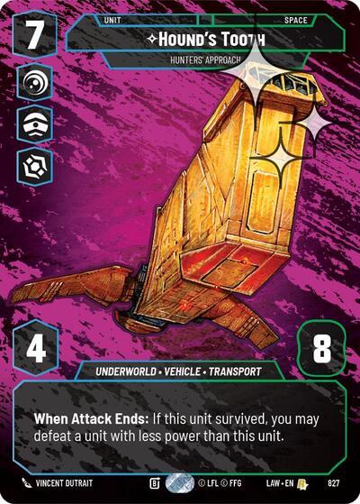 Hound's Tooth - Hunters' Approach (Prestige Foil) (827) (827) [A Lawless Time] | Exor Games New Glasgow