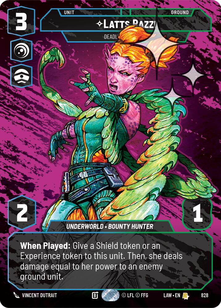 Latts Razzi - Deadly Whipmaster (Prestige Foil) (828) (828) [A Lawless Time] | Exor Games New Glasgow