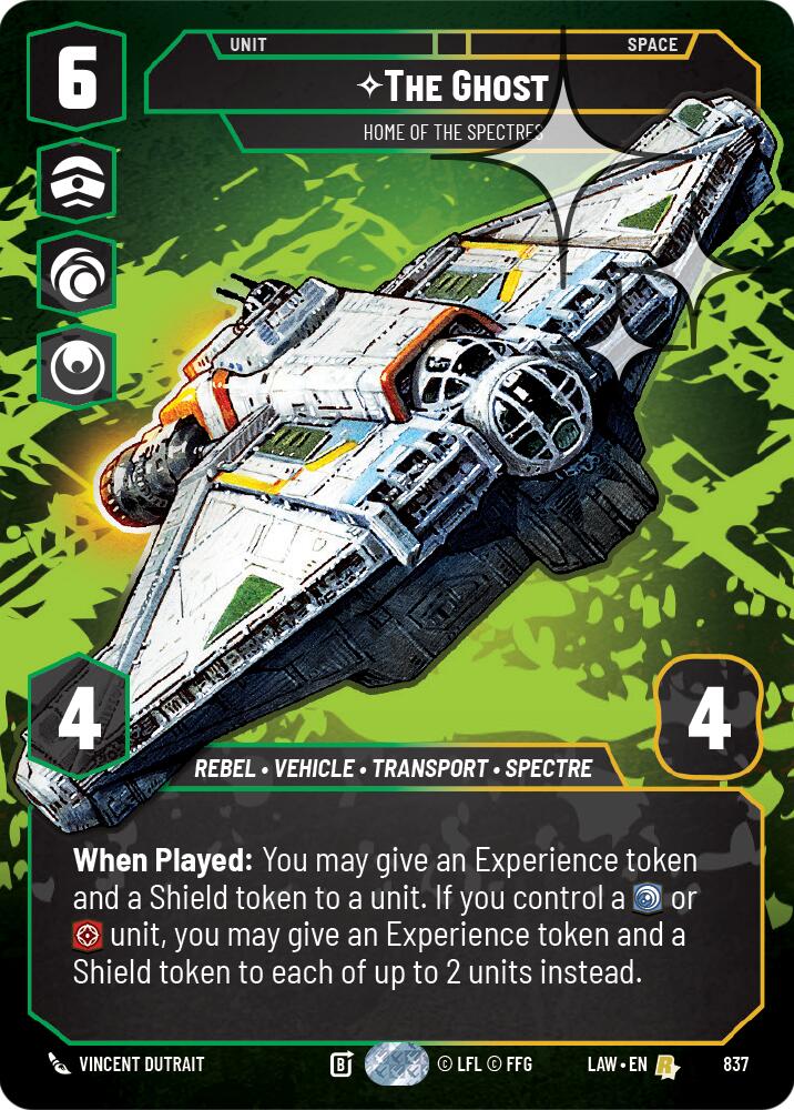 The Ghost - Home of the Spectres (Prestige Foil) (837) (837) [A Lawless Time] | Exor Games New Glasgow