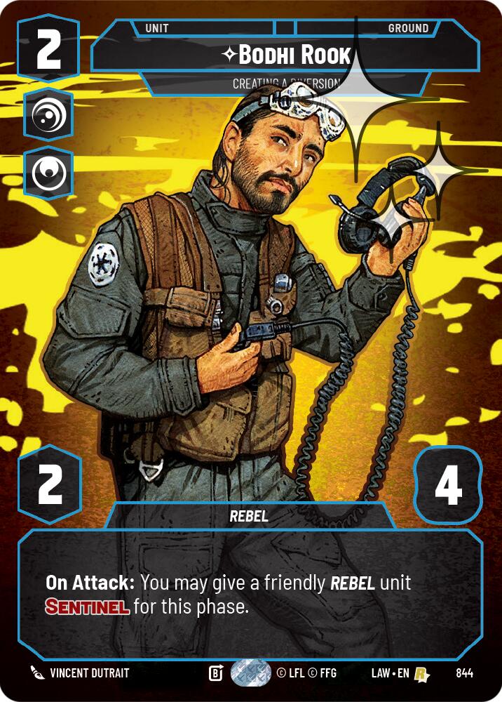 Bodhi Rook - Creating a Diversion (Prestige Foil) (844) (844) [A Lawless Time] | Exor Games New Glasgow