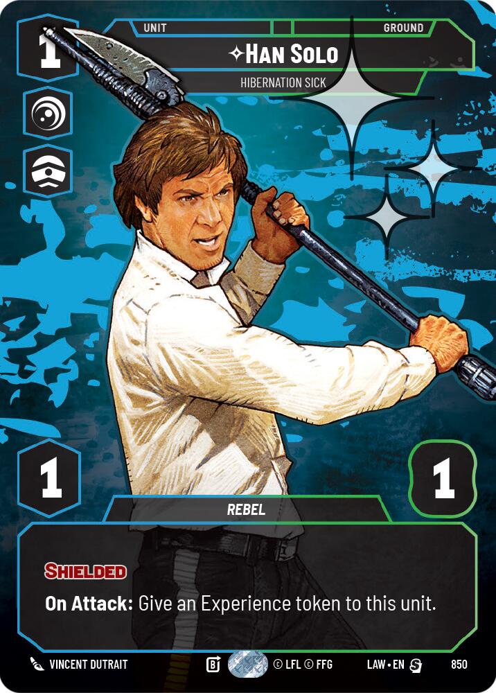 Han Solo - Hibernation Sick (Prestige Foil) (850) (850) [A Lawless Time] | Exor Games New Glasgow