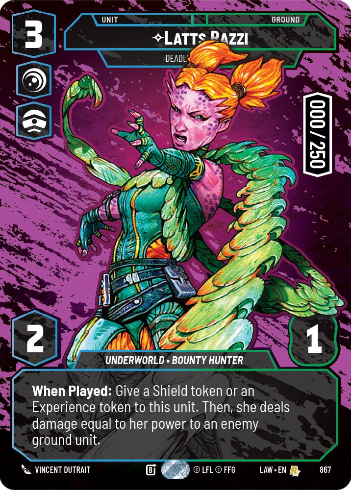 Latts Razzi - Deadly Whipmaster (Serialized) (867) (867) [A Lawless Time] | Exor Games New Glasgow