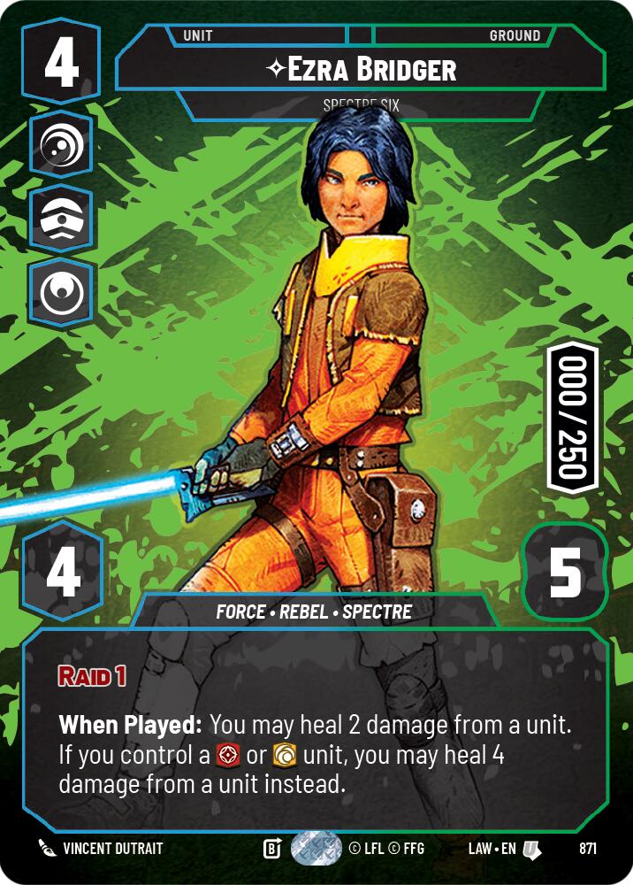 Ezra Bridger - Spectre Six (Serialized) (871) (871) [A Lawless Time] | Exor Games New Glasgow