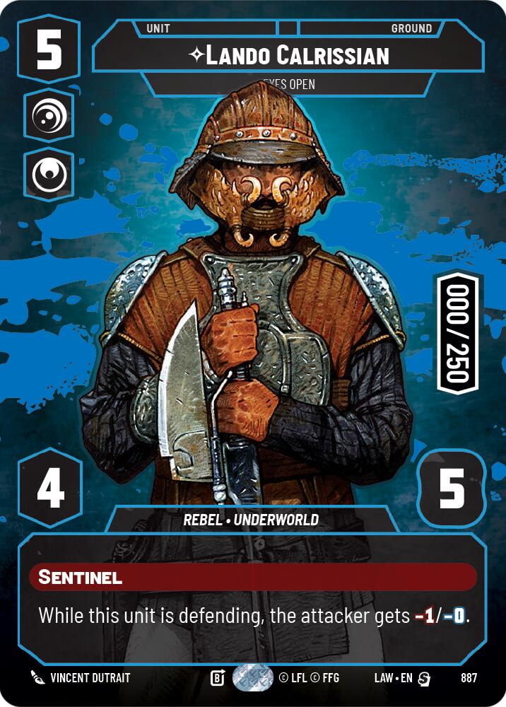 Lando Calrissian - Eyes Open (Serialized) (887) (887) [A Lawless Time] | Exor Games New Glasgow